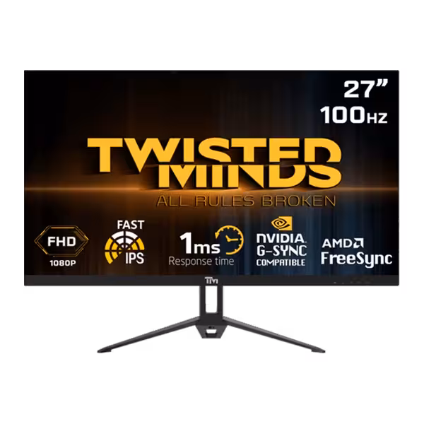 خرید مانیتور گیمینگ 27 اینچ TWISTED MINDS