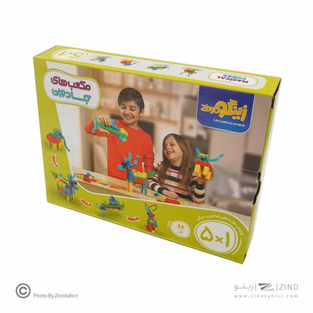 مکعب جادویی 1*5کیوب زینگو 048