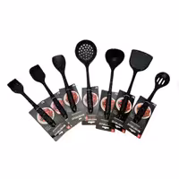 سرویس کفگیر و ملاقه 7 پارچه شنگیا مدل سیلیکونی کد NEW 1356 | کالا مکس