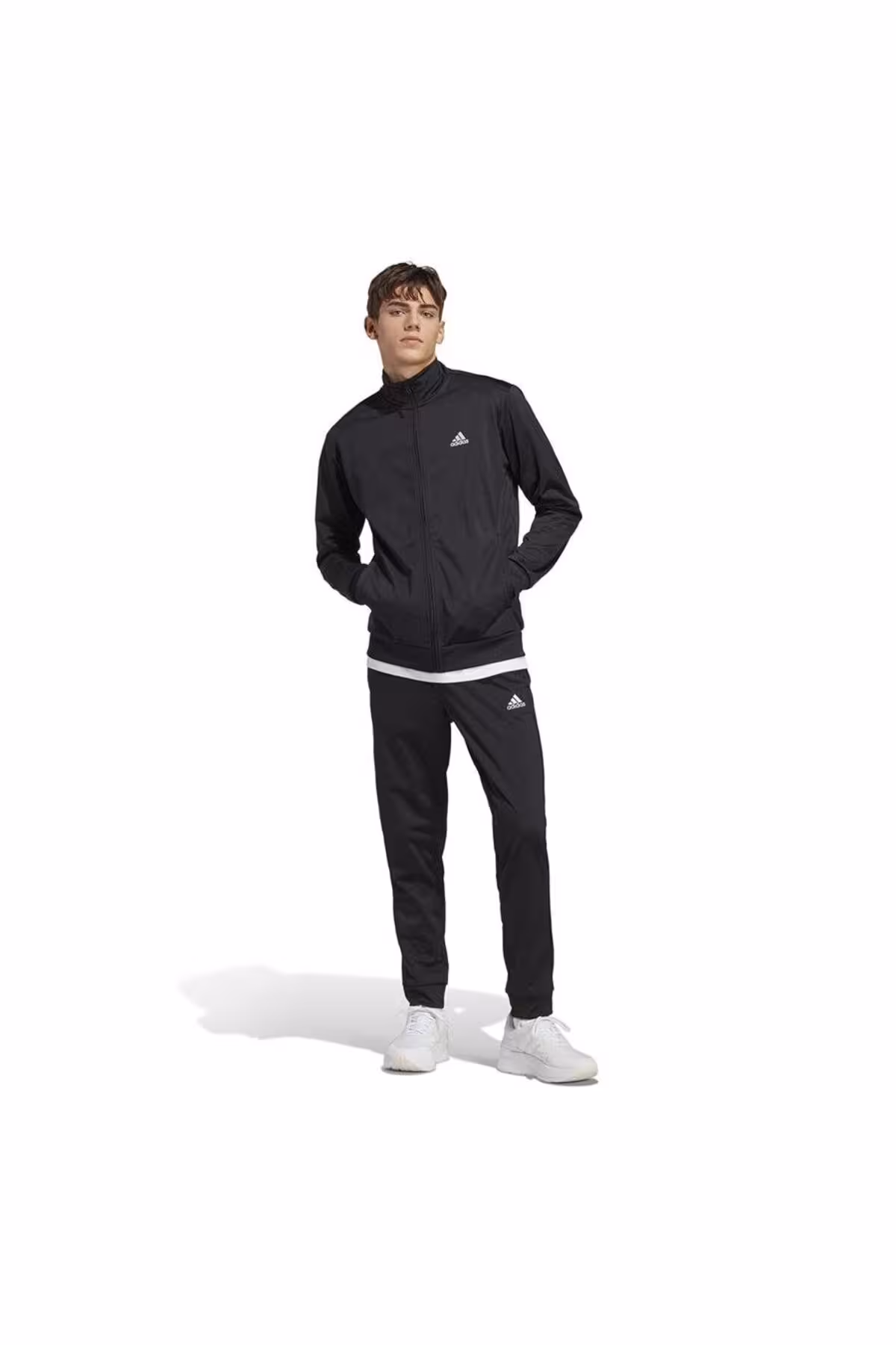 مردانه تنظیم خط خطی آرم TRICOT adidas
