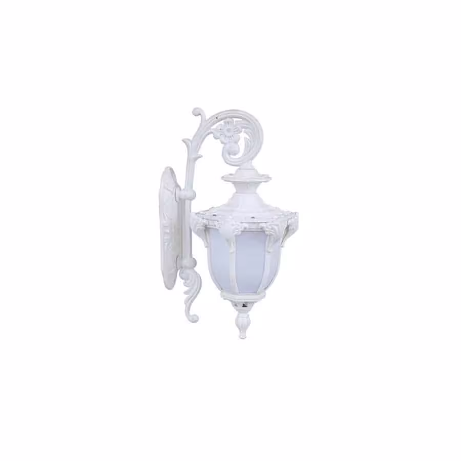 چراغ دیواری صدف | سفید