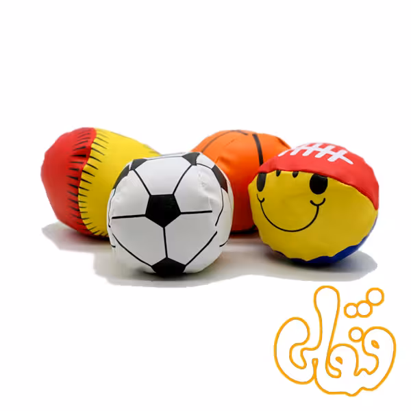 توپ 4 عددی چرم اسفنج