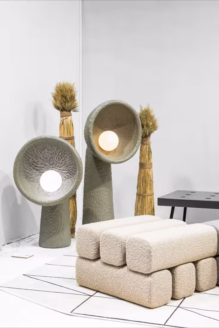 آباژور مدرن حبابی چراغ خواب