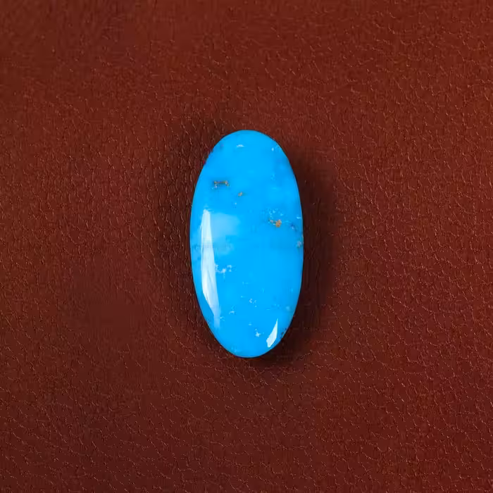 نگین فیروزه عجمی کد 29589 - جواهری مشاهیر