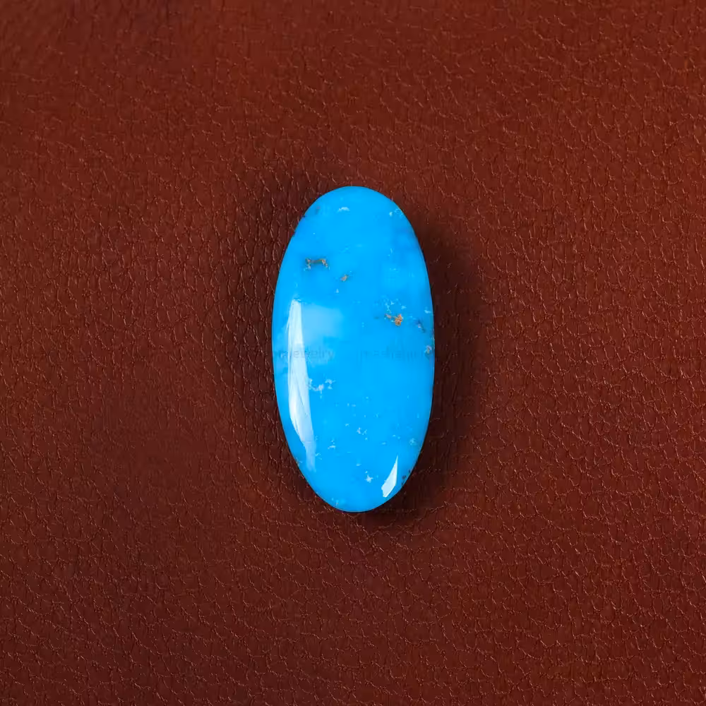 نگین فیروزه عجمی کد 29589 - جواهری مشاهیر