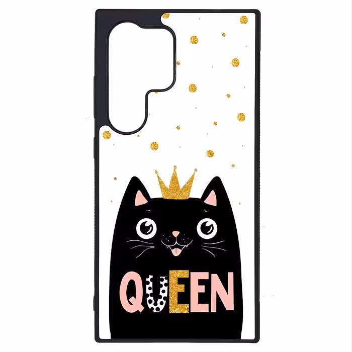 کاور طرح گربه کد G-135 مناسب برای گوشی موبایل سامسونگ Galaxy S24 Ultra | دیجی قاب دونی