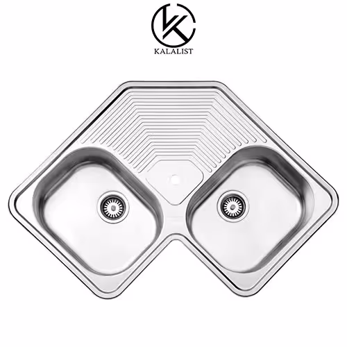 سینک استیل البرز توکار مدل 540