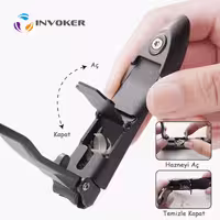 ناخن‌گیر بزرگ‌سایز با دهانه فوق‌العاده پهن برند INVOKER | طراحی خاص با مخزن جمع‌آوری ناخن | ضدپاشش و ایمن | تیغه‌های استیل ضدزنگ با کیفیت بالا | مناسب برای ناخن‌های ضخیم و قارچی | مناسب استفاده خانگی و حرفه‌ای
