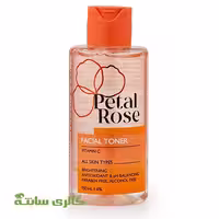 تونر حاوی ویتامین سی مناسب انواع پوست پتال رز Petal rose حجم 150 میل