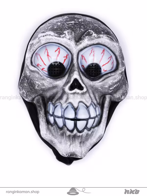 نقاب اسکلت چشم قلمبه