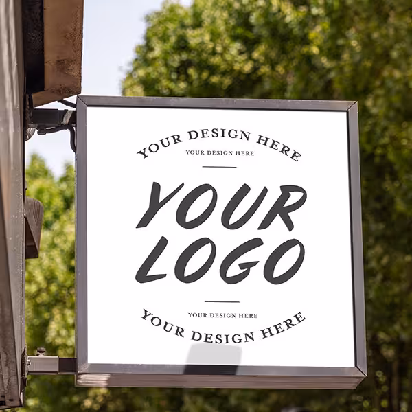 دانلود موکاپ سردرمغازه چوبی 0119 بصورت لایه باز PSD