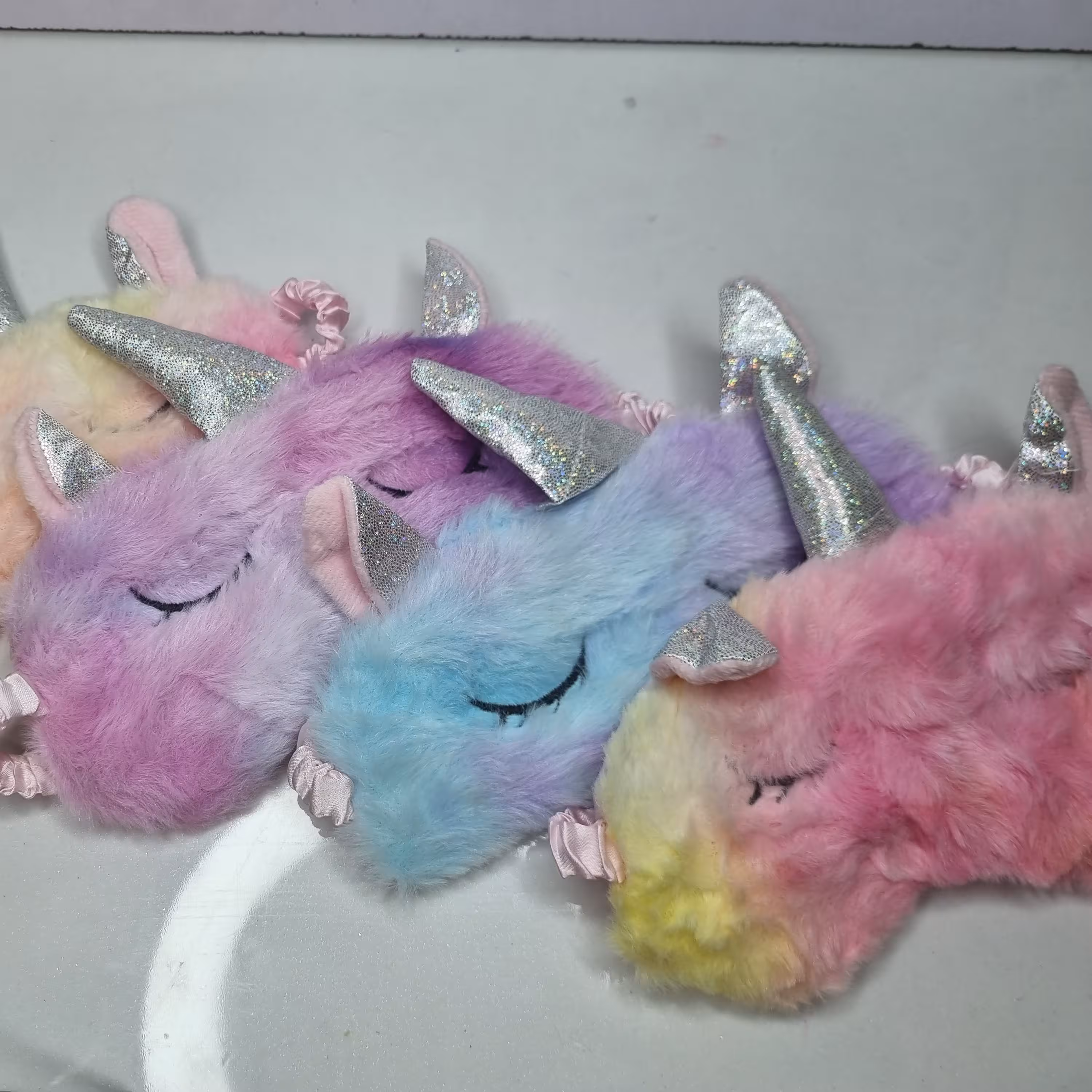 چشم  بند یونیکورنی مخمل درجه1