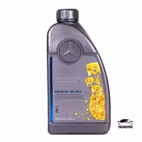 روغن موتور مرسدس بنز 229.5 SN 5W-40 حجم 1 لیتر
