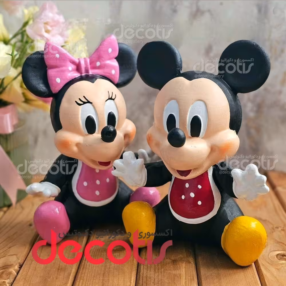 مجسمه میکی موس و مینی موس 2 مدل