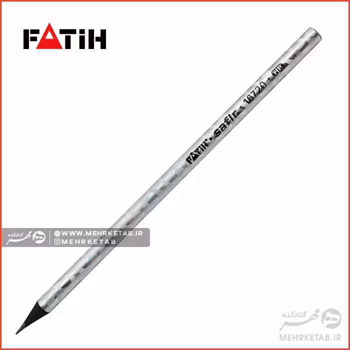 مداد مشکی تحریر فاتیح طرح متالیک Fatih Pencil Metallic