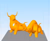 مدل سه بعدی گاو (STL)