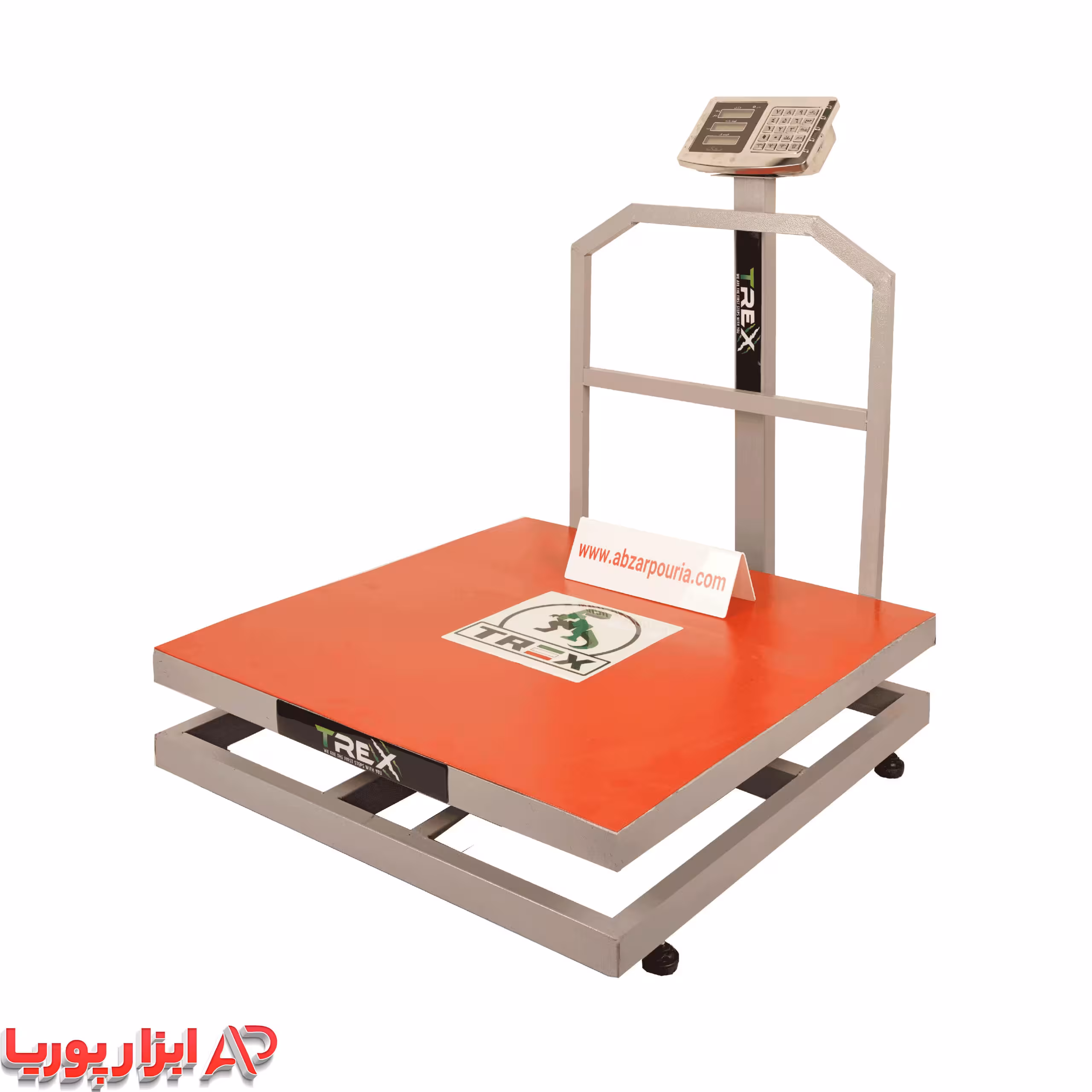 باسکول 1 تنی محک کفی 80*80 بدنه تیرکس