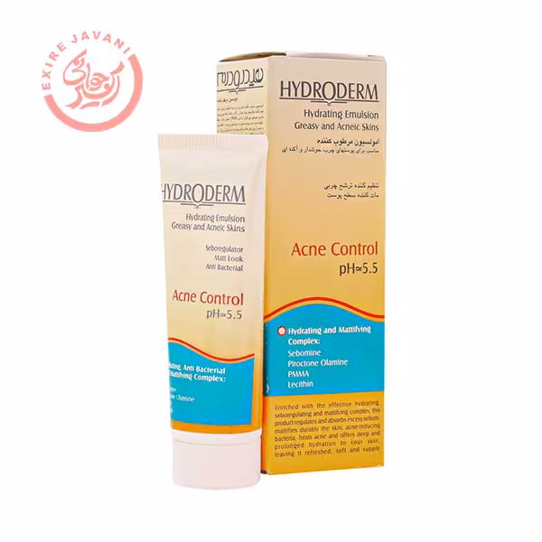 امولسیون مرطوب کننده پوست چرب هیدرودرم 40 میل