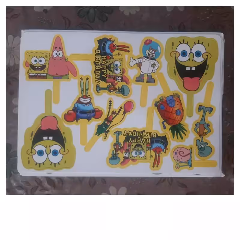 عکس غیرخوراکی روی کیک کد18