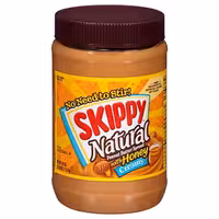 کره بادام زمینی اسکیپی Skippy سری Natural مدل Creamy Honey