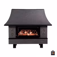 بخاری گازی شومینه ای نیک کالا مدل ثمین MC25