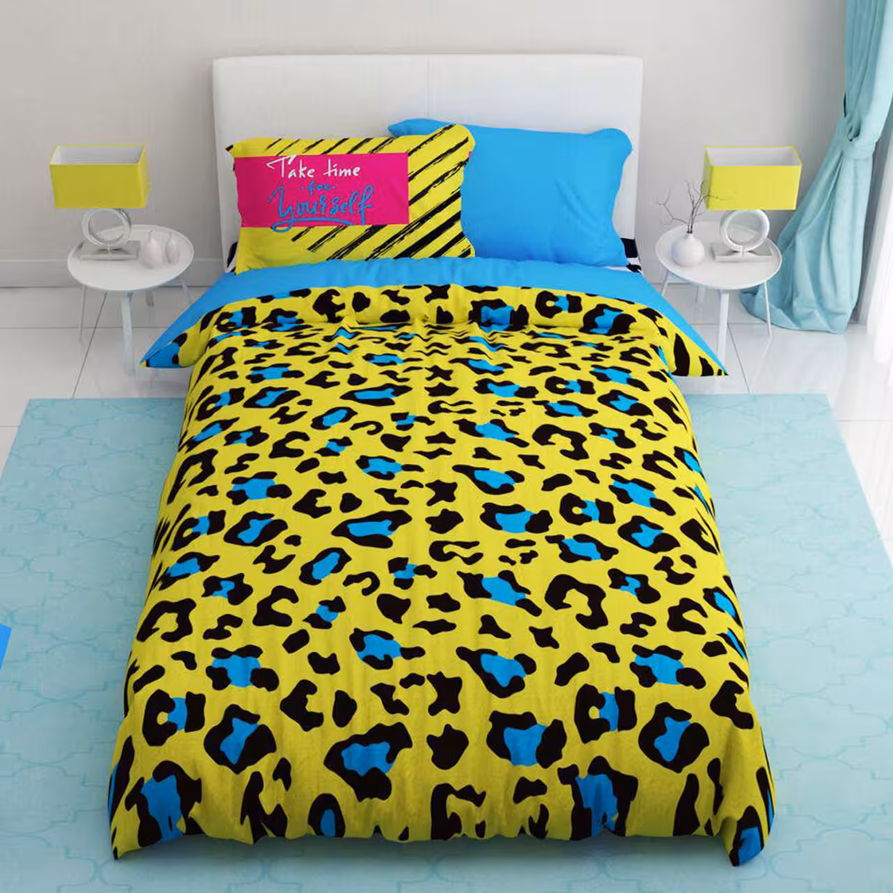 سرویس لحاف روتختی ترکسان یک نفره 4 تیکه کد D220