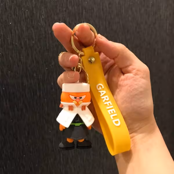 جاکلیدی سیلیکونی طرح Garfild 2