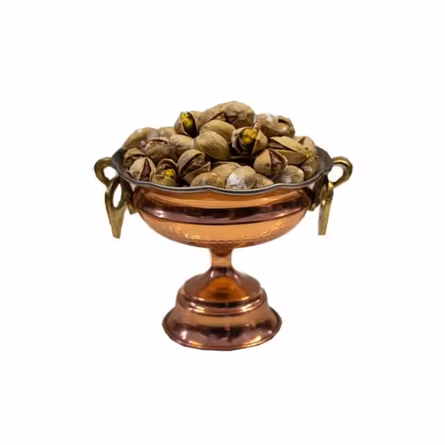 پسته کله قوچی درشت نمکی فله 250 گرمی