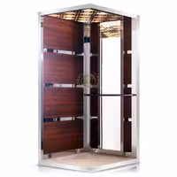 کابین آسانسور MDF استیل کد 10418