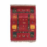 گبه دستباف نیم متری طررح قشقایی کد 4030321