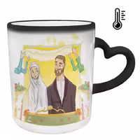خرید ماگ-لیوان حرارتی  دسته ساده  عاشقانه کد 276