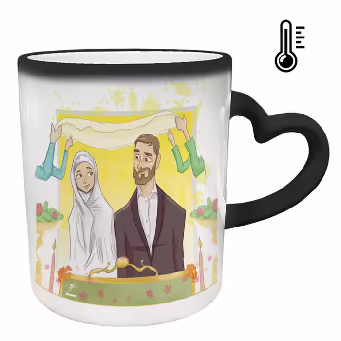 خرید ماگ-لیوان حرارتی  دسته ساده  عاشقانه کد 276