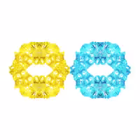 ریسه ال ای دی مدل گل رز 8 متری مجموعه دو عددی