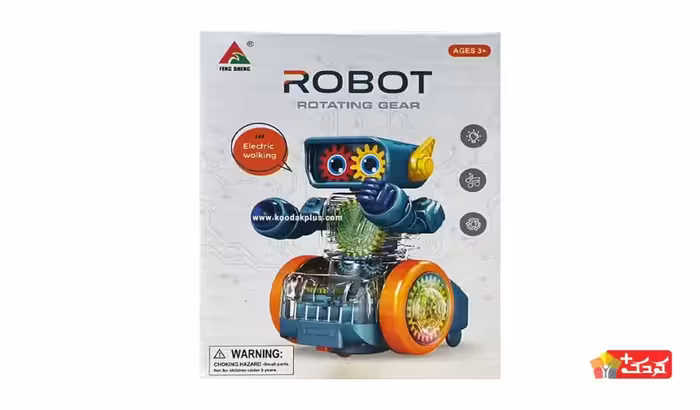 ربات چرخ دنده ای موزیکال و حرکتی مدل FS238-6A