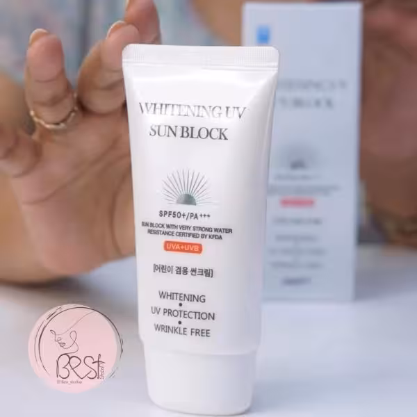 ضدآفتاب شیمیایی و فیزیکی (روشن‌کننده پوست) برند ژیگات با SPF 50