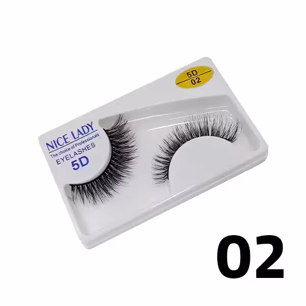 مژه 5 بعدی نایس لیدی شماره 02