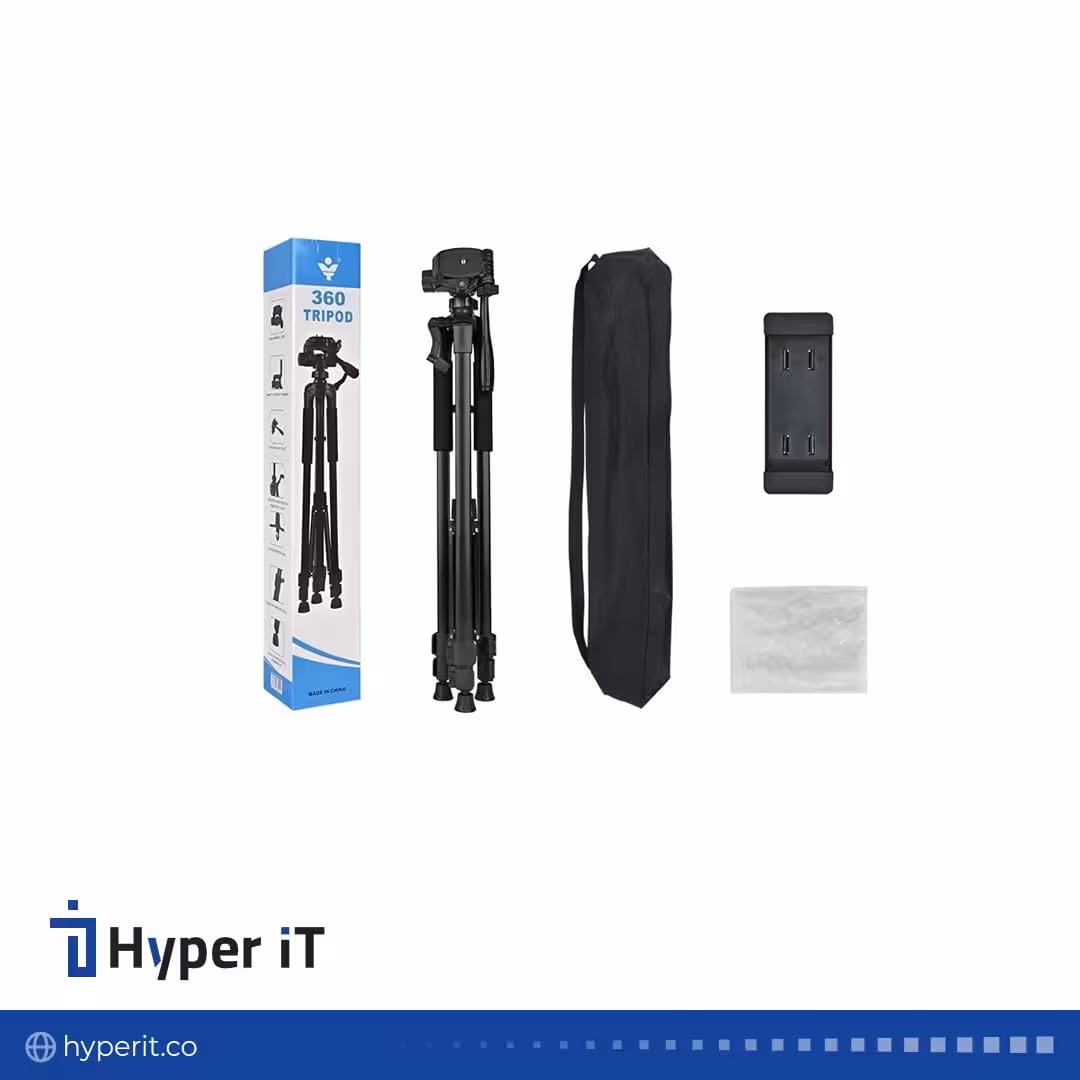 سه پایه نگهدارنده گوشی موبایل و دوربین TRIPOD 360