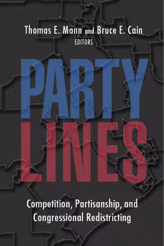 خرید و دانلود نسخه کامل کتاب Party Lines: Competition, Partisanship, And Congressional Redistricting