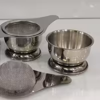 صافی چای زیره دار تمام استیل برند KORKMAZ