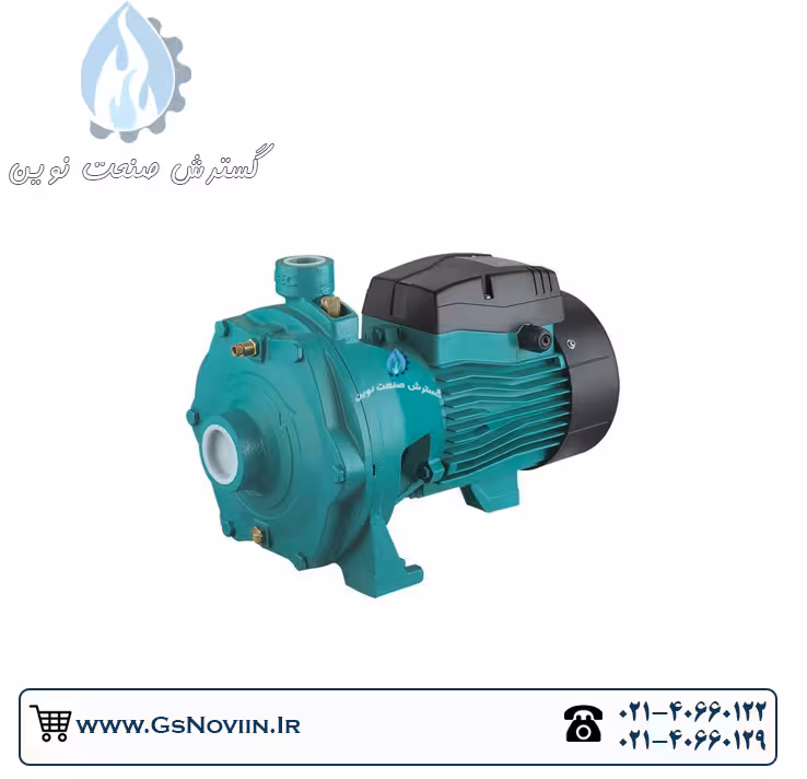 پمپ آب 2ACm110 یک و نیم اسب دو پروانه بشقابی لئو
