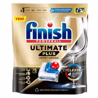 قرص ماشین ظرفشویی فینیش اولتیمیت پلاس 75 عددی مدل FINISH ULTIMATE PLUS