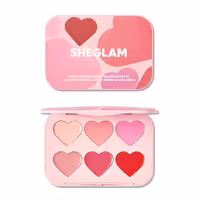 پالت رژگونه کرمی شیگلم‌ Sheglam رنگ blushing bouquet