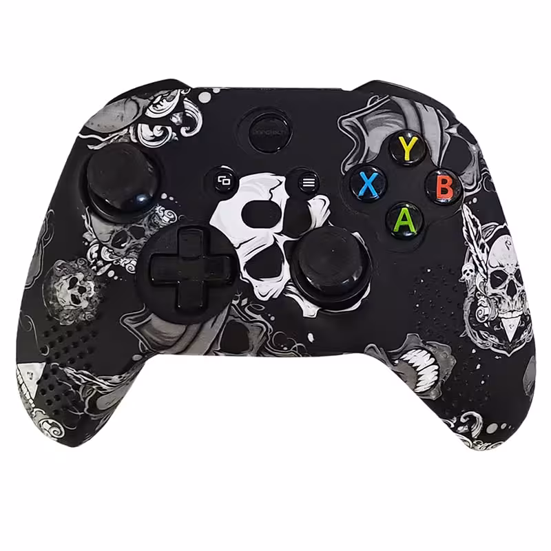 محافظ دسته Xbox Series X/S طرح جمجمه کلاهی skull