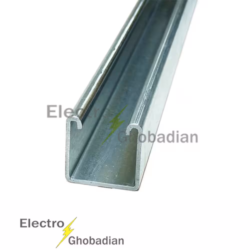 ریل بست براکت فلزی دوتکه (یک متری)