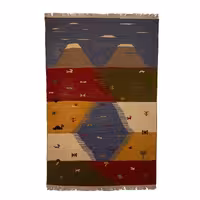 گلیم گبه دستباف کد GLG12