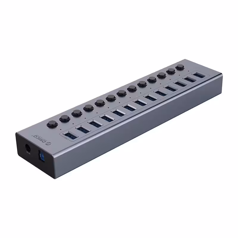 هاب USB تعداد 13 پورت برند اوریکو مدل ORICO BT2U3-13AB
