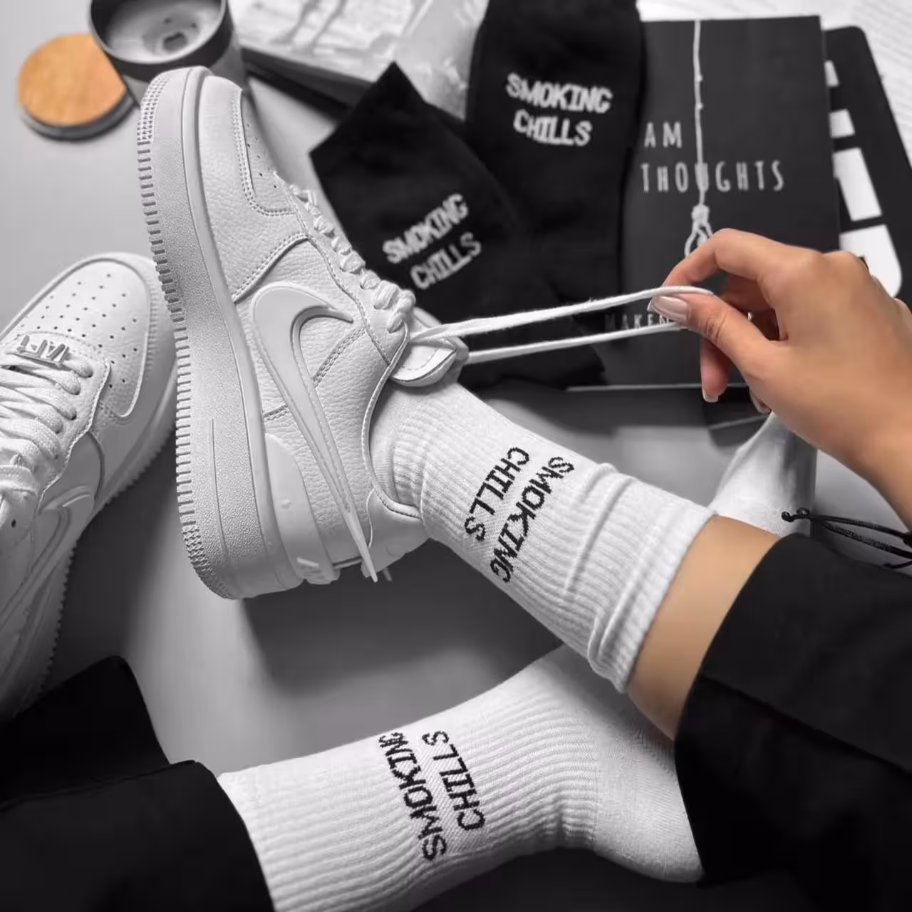 جوراب اسموک چیل