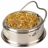 پاک کننده نوک هویه سیمی  با ظرف فلزی ( چینی )