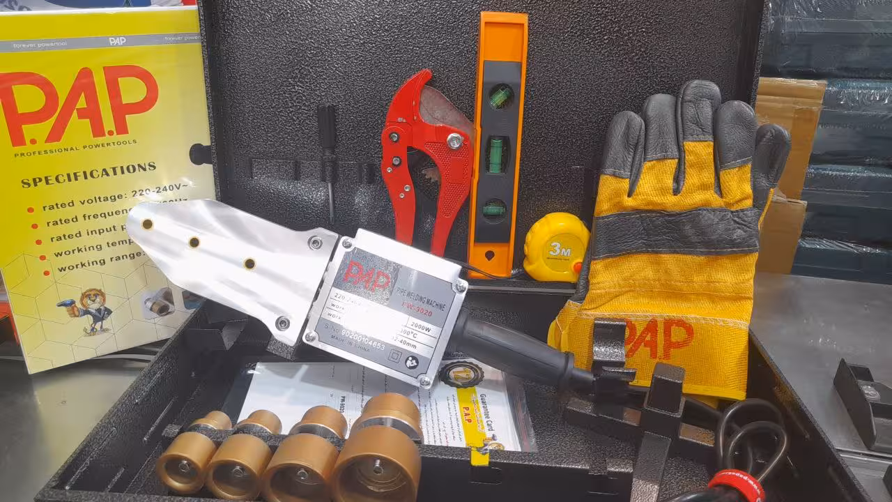 اتو لوله سبز 2000 وات پی ای پی با لوازم مدل PW9020