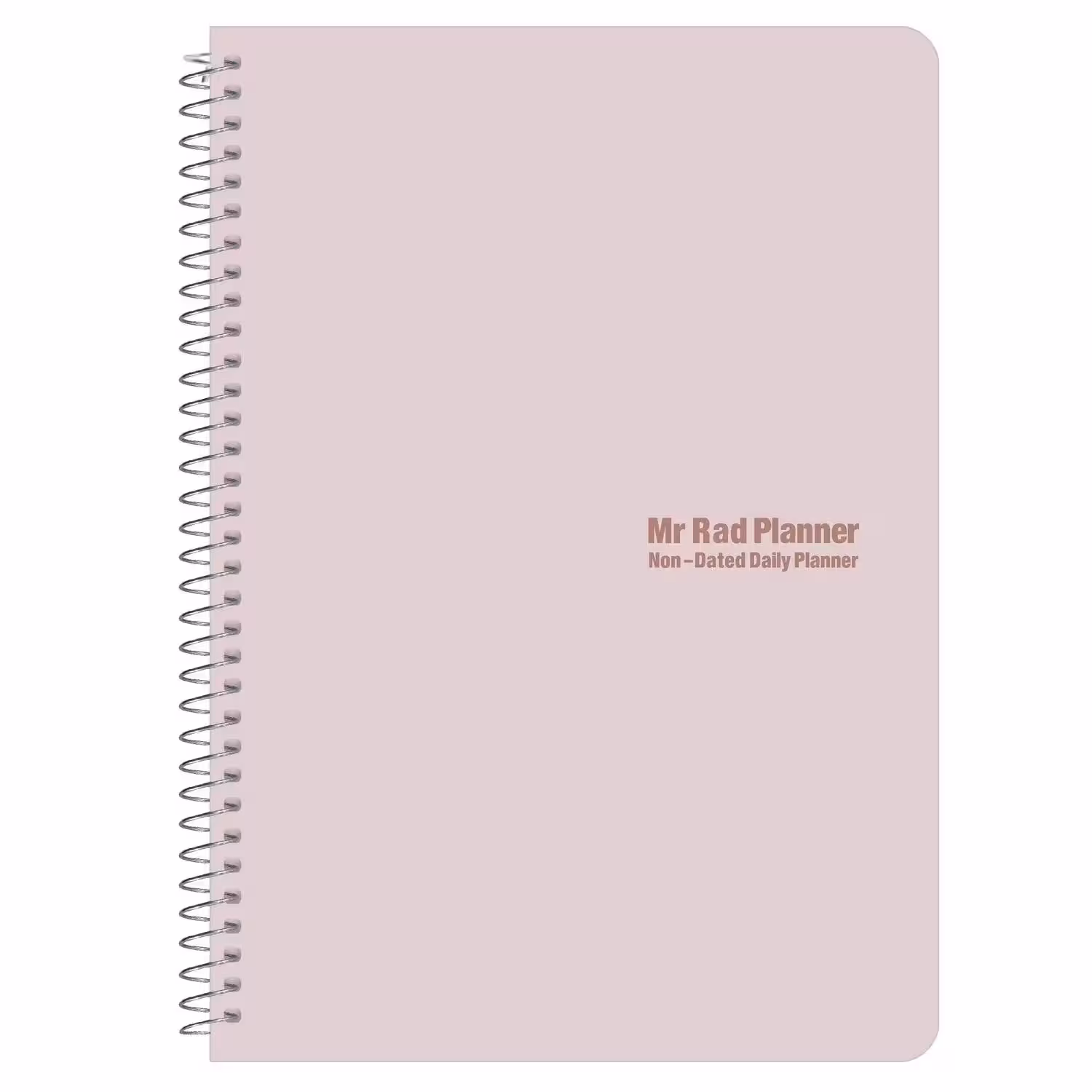 پلنر هفتگی پاستیلی انگلیسی سایز آ5 و 75 برگ